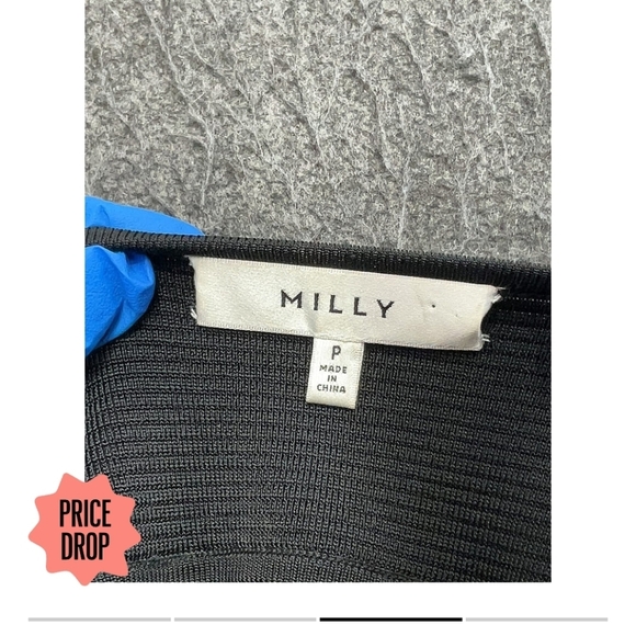 Milly Viscose A Line Skirt - Picture 7 of 8